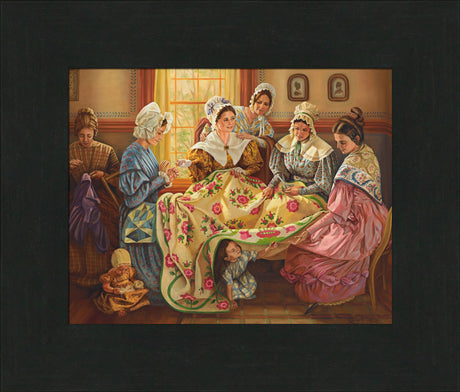 Quilting Bee by Lynde Mott