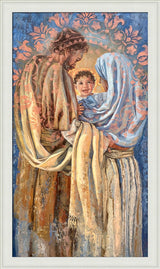 The Holy Family - framed giclee canvas