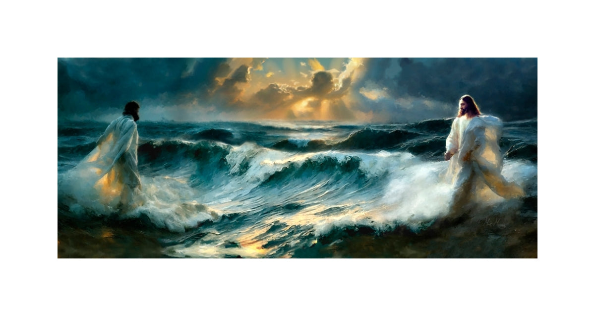 When He Saw the Wind Boisterous