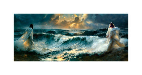 When He Saw the Wind Boisterous