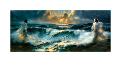 When He Saw the Wind Boisterous