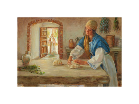 Preparing Bread for Elisha