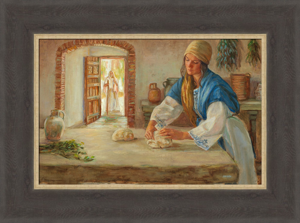 Preparing Bread for Elisha