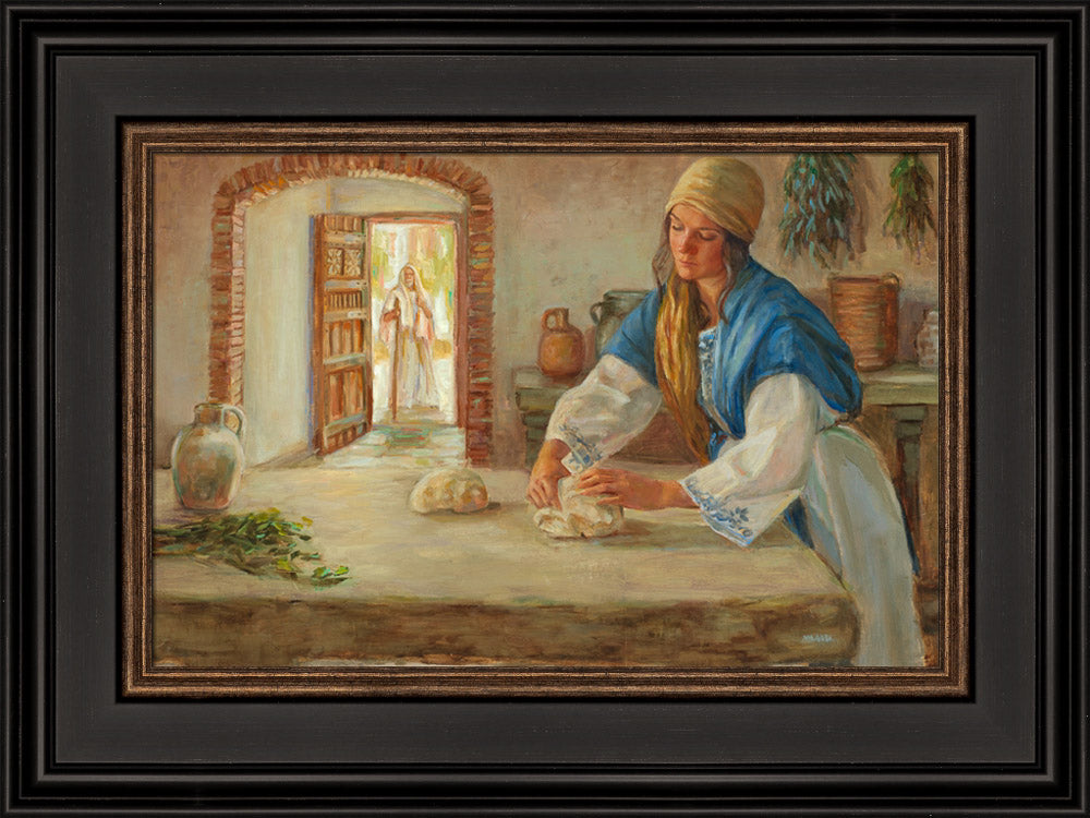 Preparing Bread for Elisha