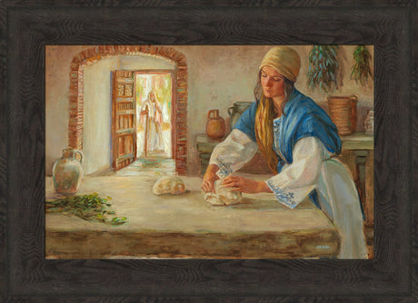 Preparing Bread for Elisha
