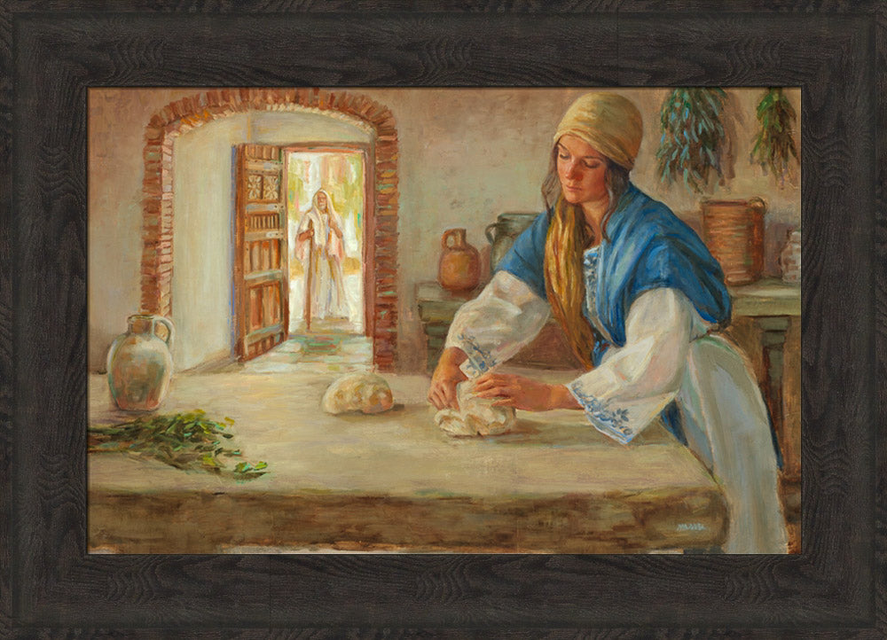 Preparing Bread for Elisha