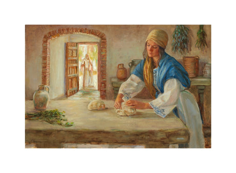 Preparing Bread for Elisha