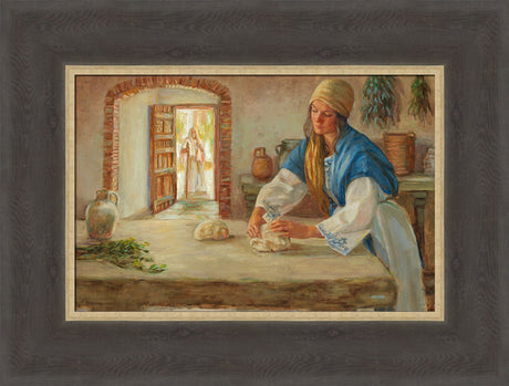 Preparing Bread for Elisha