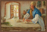 Preparing Bread for Elisha