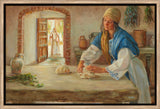 Preparing Bread for Elisha