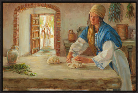 Preparing Bread for Elisha