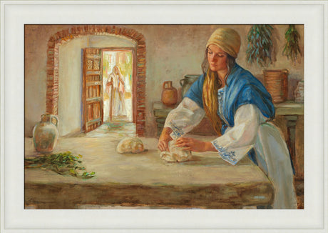 Preparing Bread for Elisha