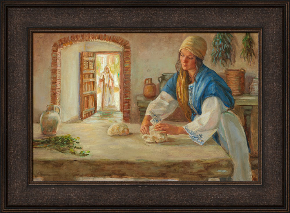 Preparing Bread for Elisha