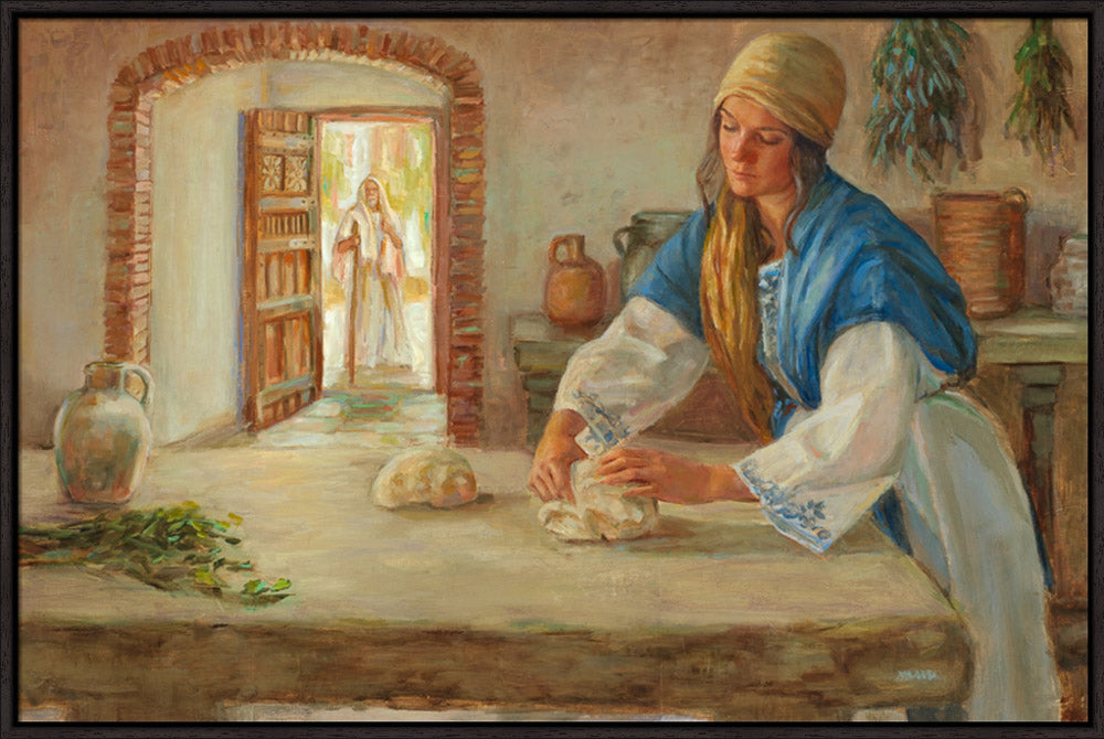 Preparing Bread for Elisha