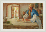Preparing Bread for Elisha