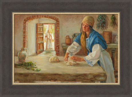 Preparing Bread for Elisha