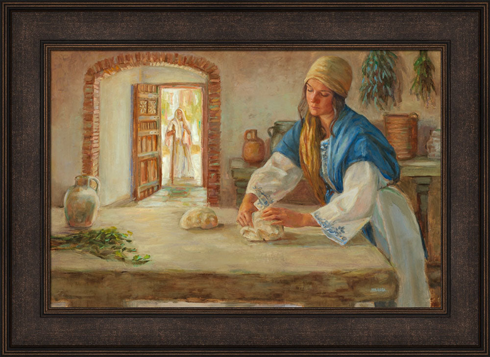 Preparing Bread for Elisha