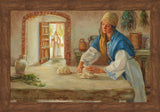 Preparing Bread for Elisha