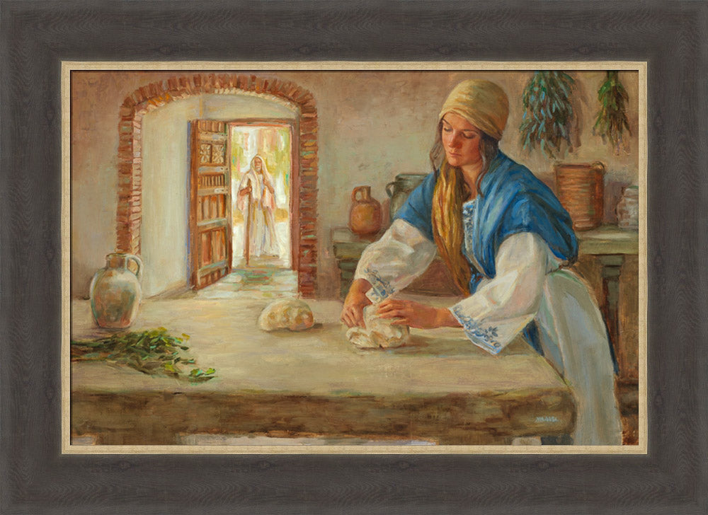 Preparing Bread for Elisha