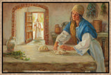 Preparing Bread for Elisha
