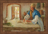 Preparing Bread for Elisha