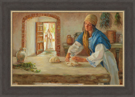 Preparing Bread for Elisha
