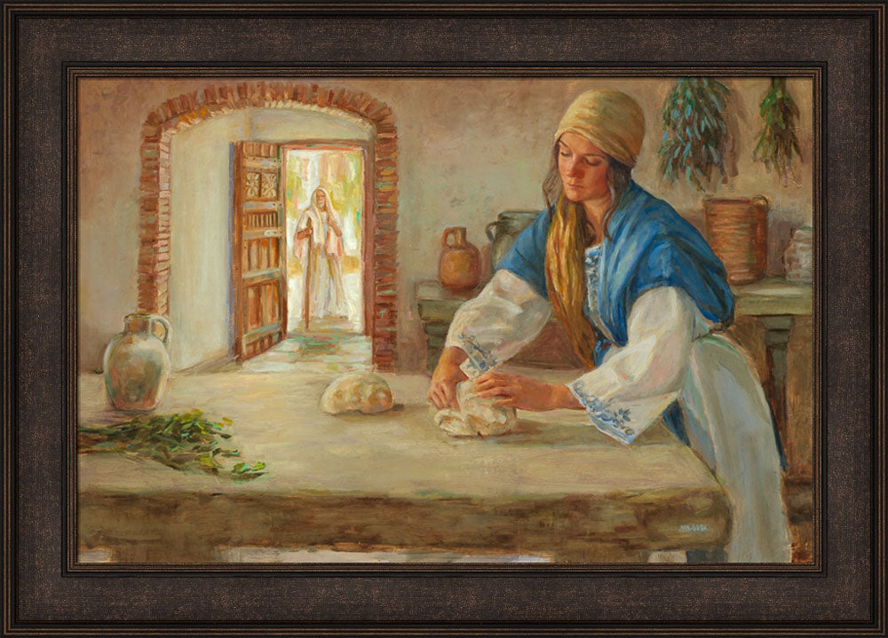 Preparing Bread for Elisha