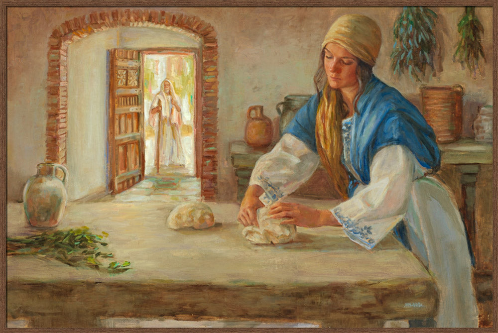 Preparing Bread for Elisha