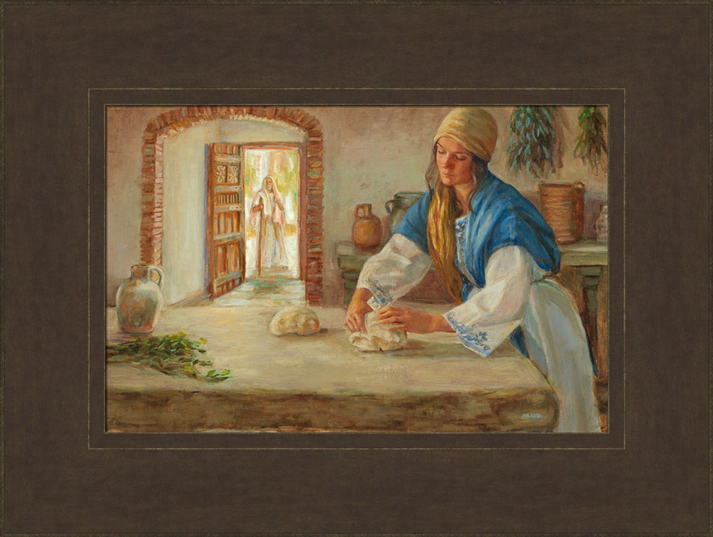 Preparing Bread for Elisha