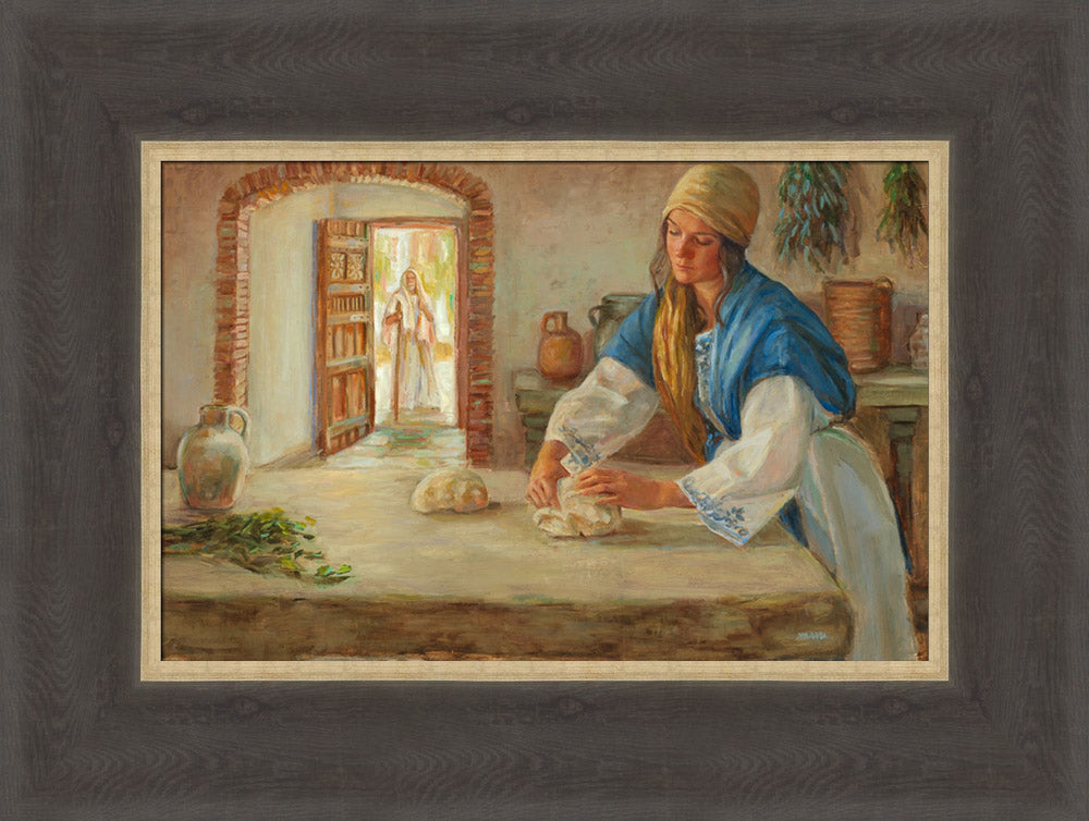 Preparing Bread for Elisha