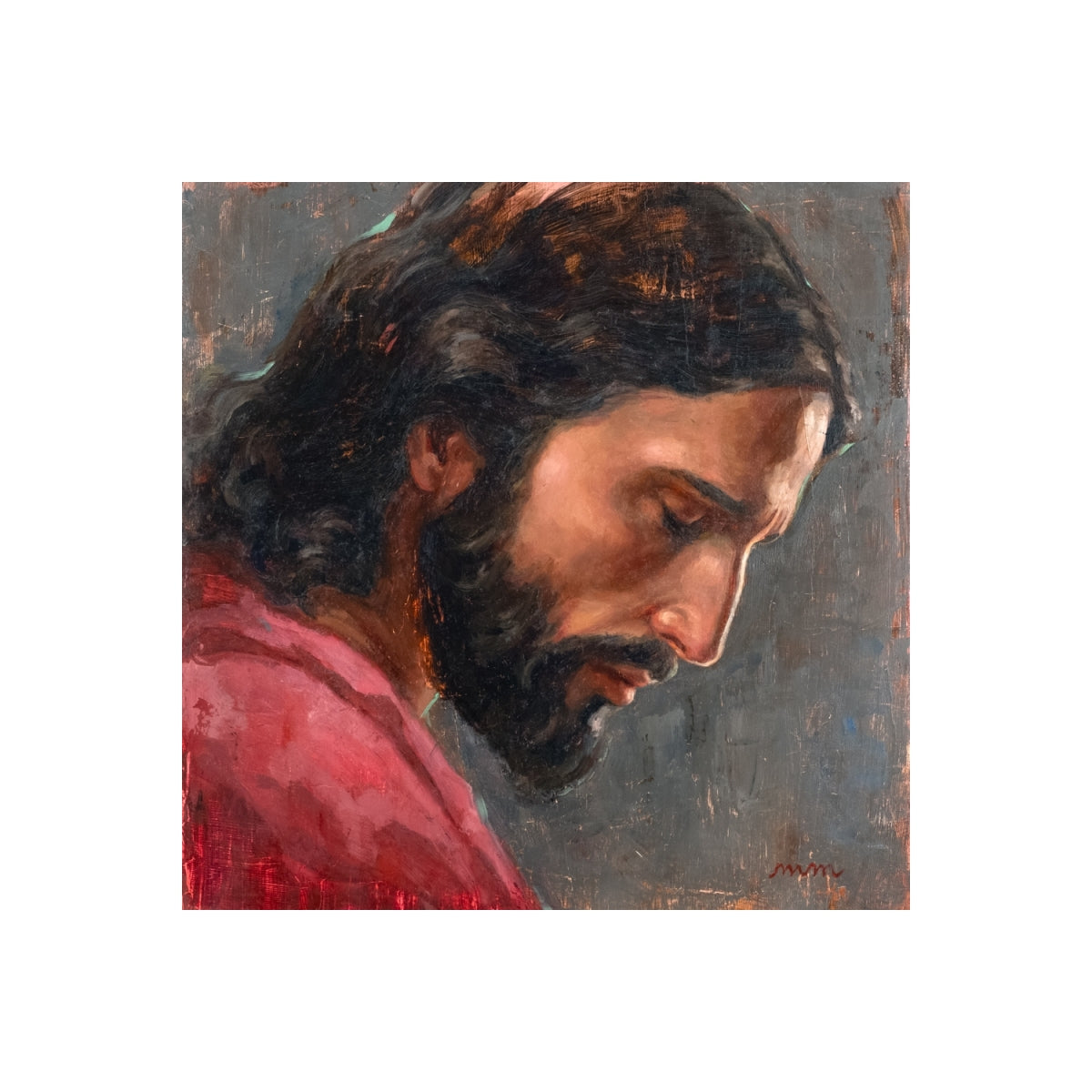 Jesus in Magenta