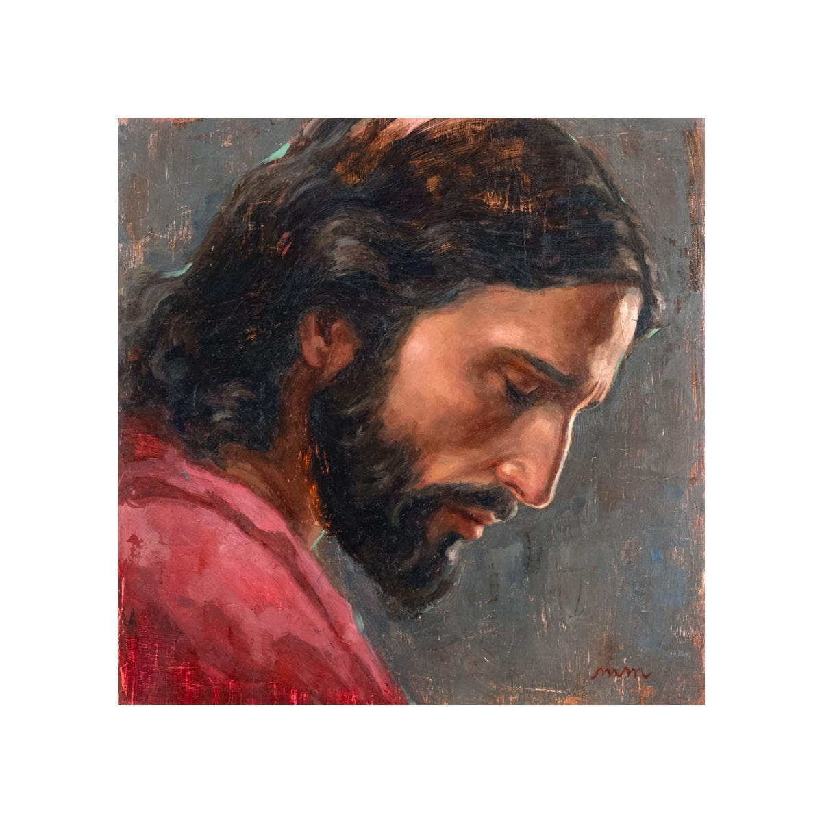 Jesus in Magenta