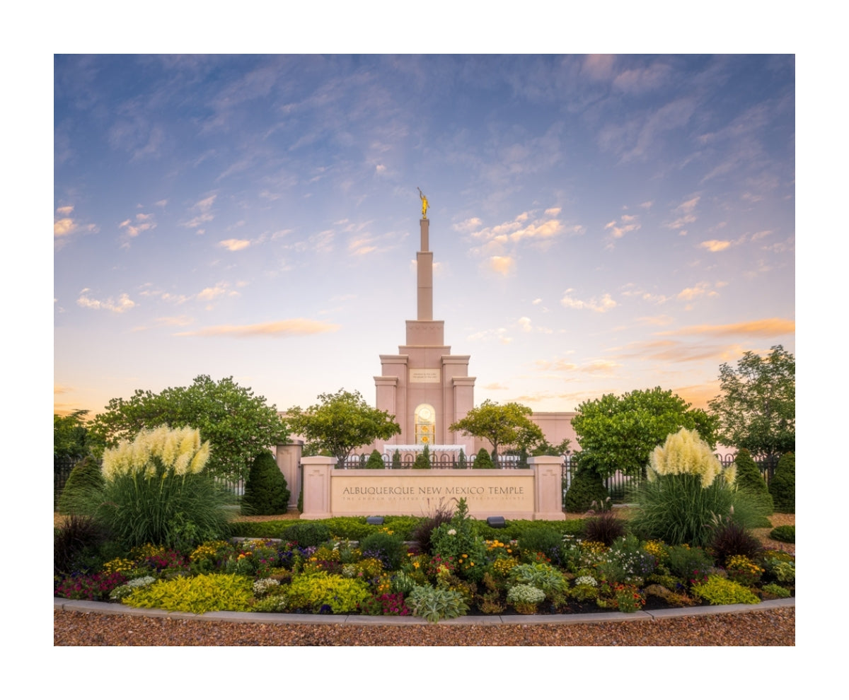 Albuquerque Temple - Day Dawn is Breaking