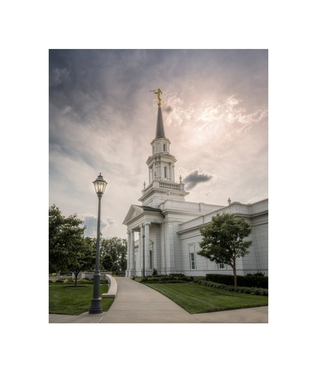 Hartford Temple - Clouds and Calm