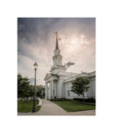 Hartford Temple - Clouds and Calm