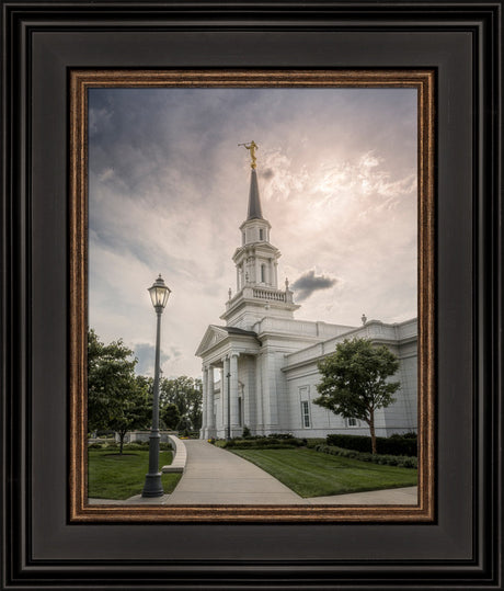 Hartford Temple - Clouds and Calm