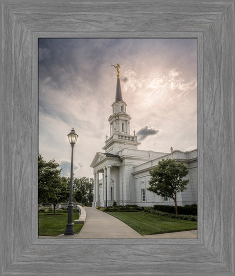 Hartford Temple - Clouds and Calm