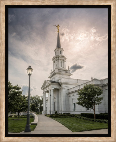 Hartford Temple - Clouds and Calm