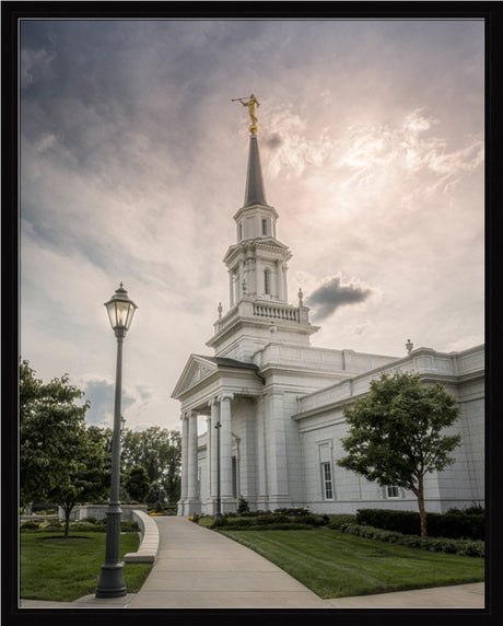 Hartford Temple - Clouds and Calm