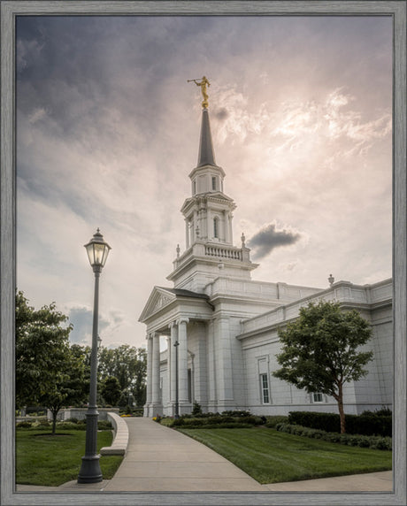 Hartford Temple - Clouds and Calm