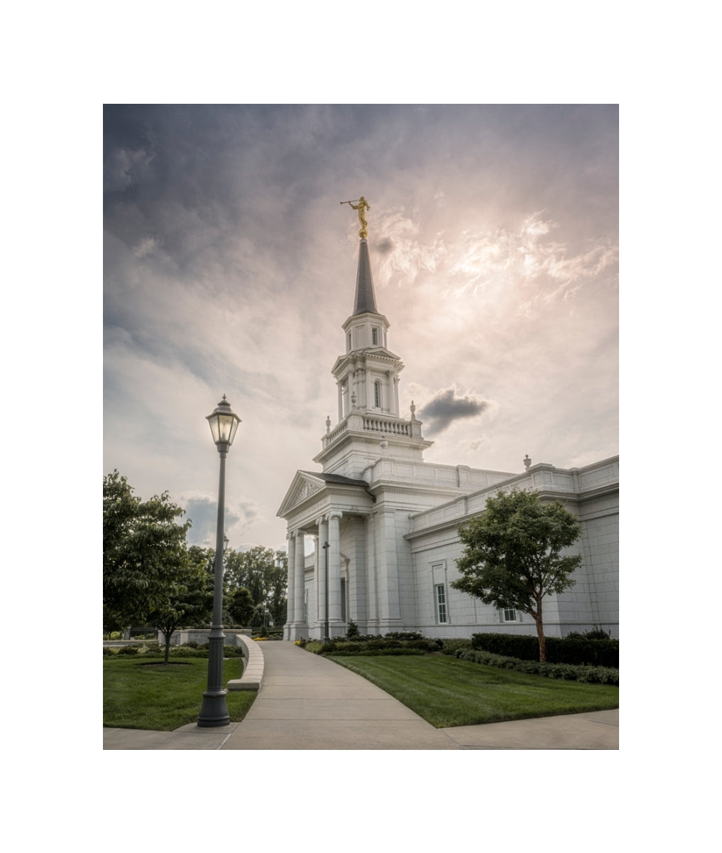 Hartford Temple - Clouds and Calm