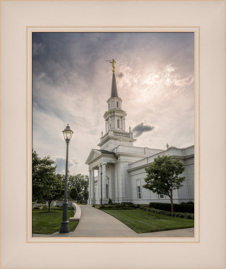 Hartford Temple - Clouds and Calm