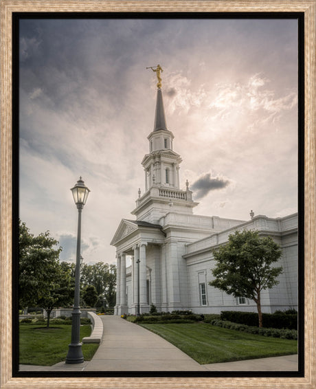 Hartford Temple - Clouds and Calm