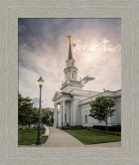 Hartford Temple - Clouds and Calm