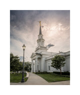 Hartford Temple - Clouds and Calm