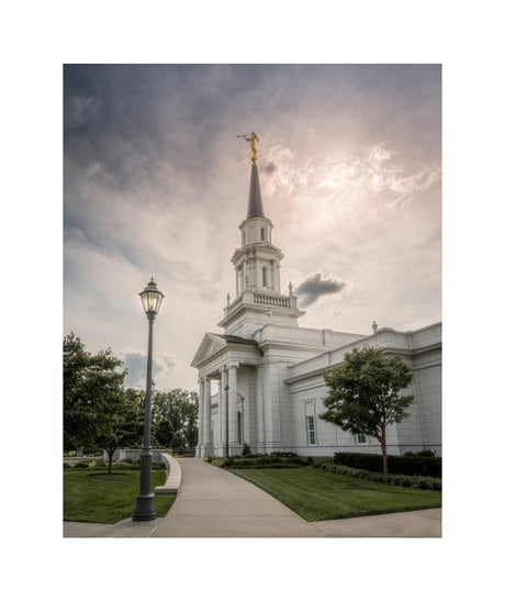 Hartford Temple - Clouds and Calm
