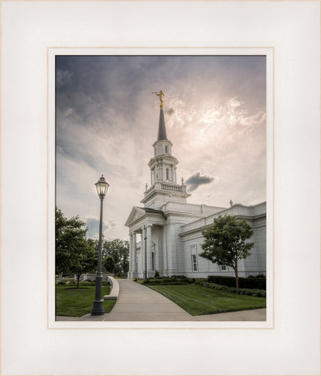 Hartford Temple - Clouds and Calm