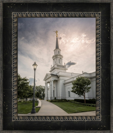 Hartford Temple - Clouds and Calm