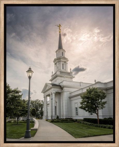 Hartford Temple - Clouds and Calm