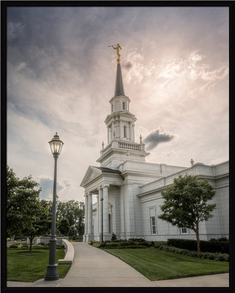 Hartford Temple - Clouds and Calm